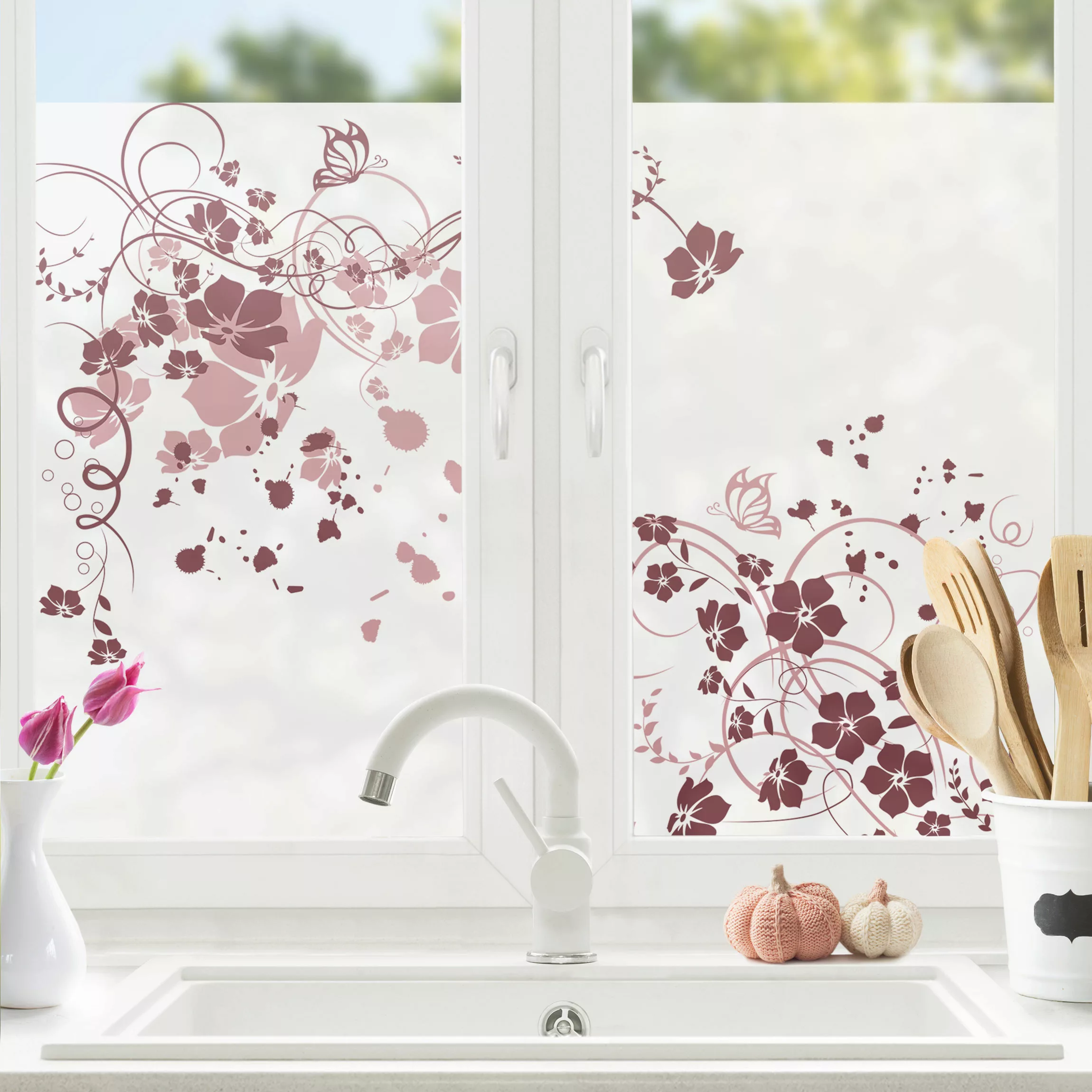 Fensterfolie Blossom günstig online kaufen