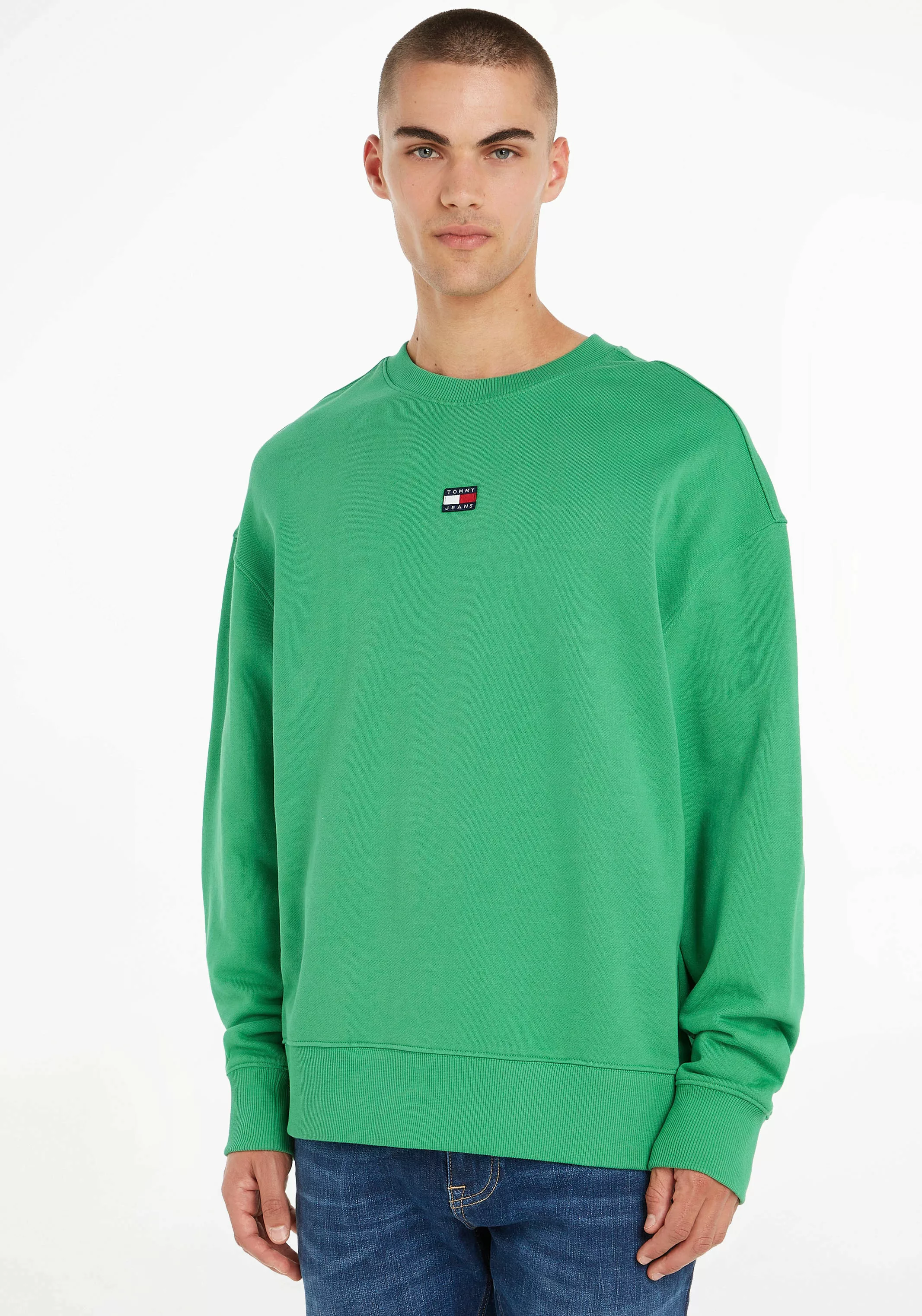 Tommy Jeans Sweatshirt "TJM RLX XS BADGE CREW" günstig online kaufen