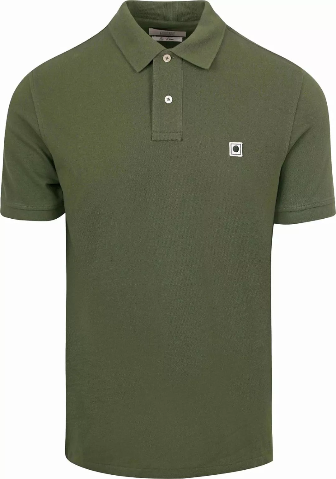 King Essentials The Rene Poloshirt Olivgrün - Größe M günstig online kaufen