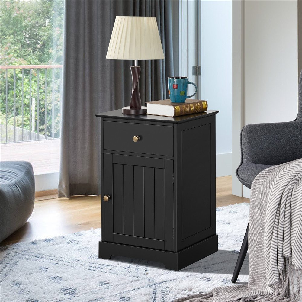 Yaheetech Nachtschrank Nachttisch 40x35x60 cm (2-St) günstig online kaufen