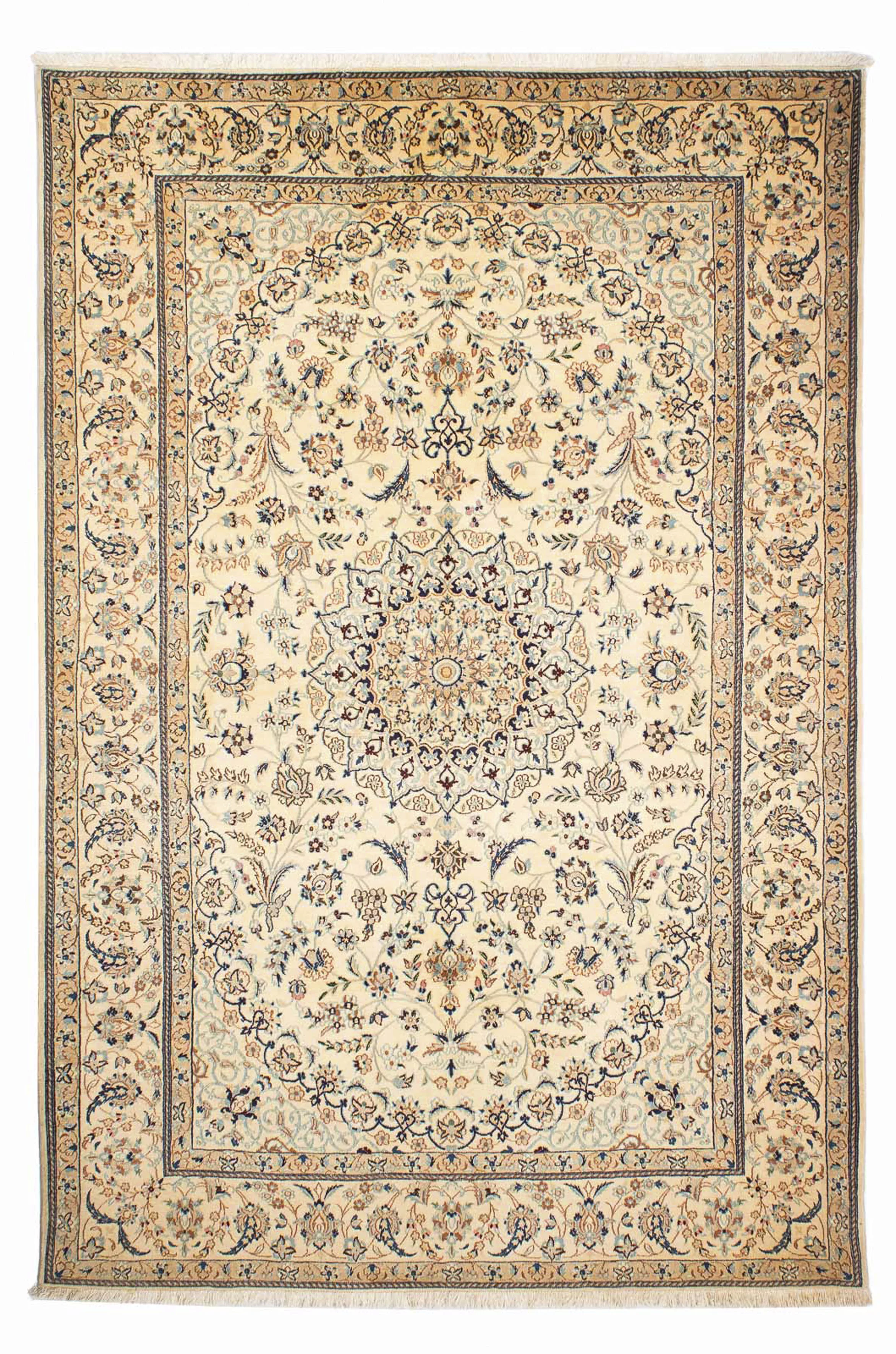 morgenland Orientteppich »Perser - Nain - Royal - 248 x 165 cm - beige«, re günstig online kaufen