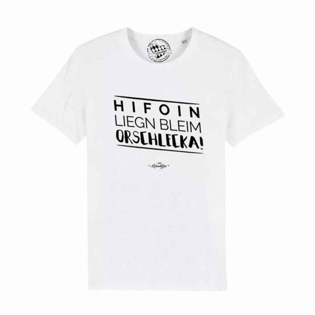 Bavariashop T-Shirt Herren T-Shirt "Hifoin liegn bleim... günstig online kaufen