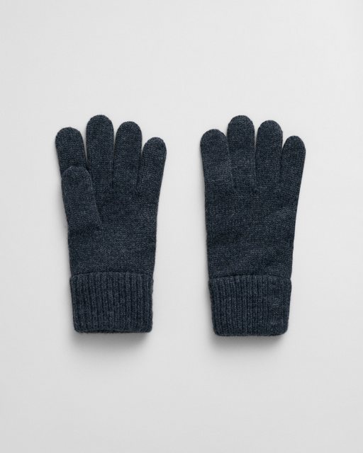 Gant Rundhalspullover WOOL KNITTED GLOVES günstig online kaufen