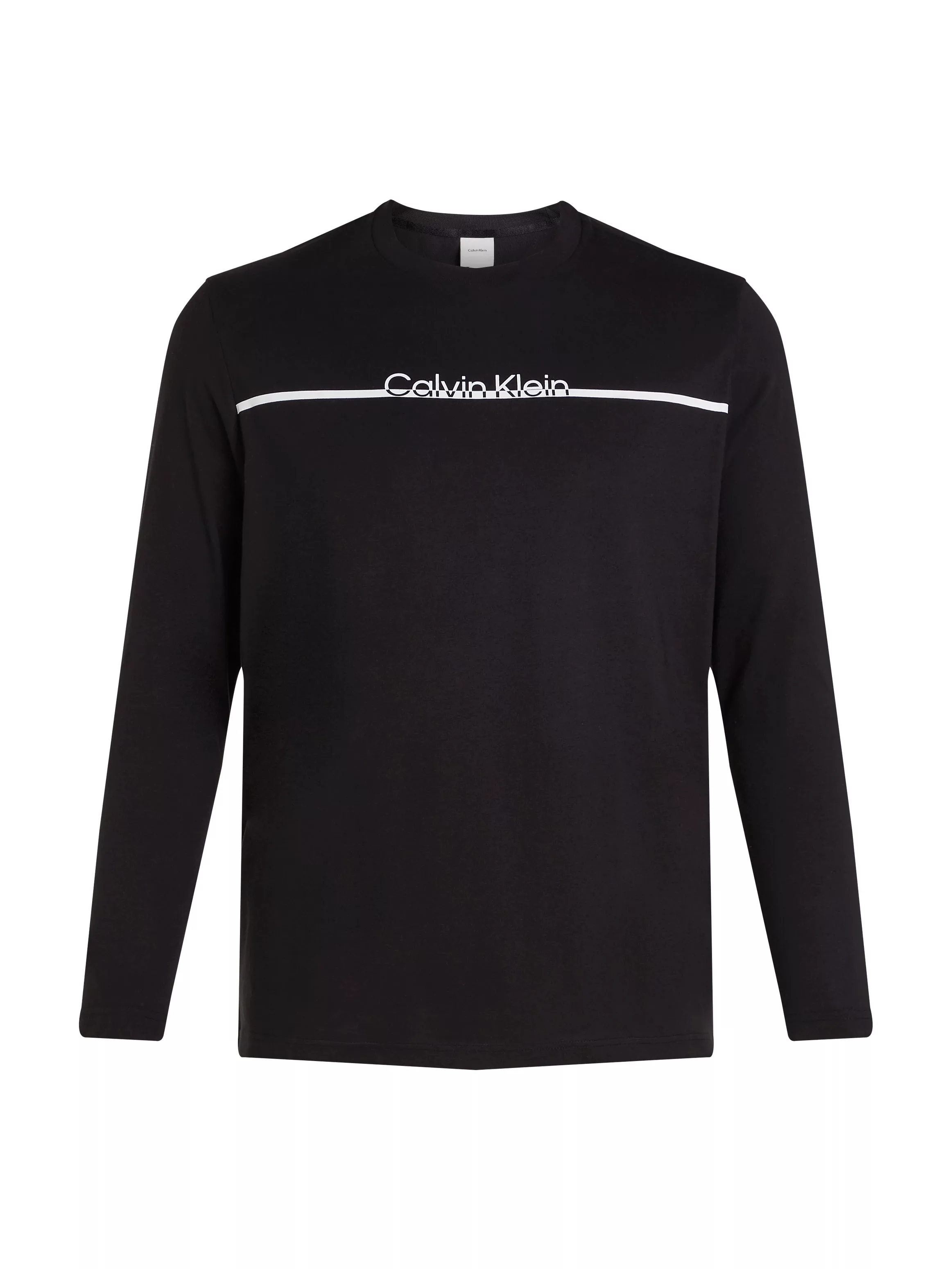 Calvin Klein Big&Tall Rundhalsshirt BT_SPLIT LINE LOGO LS T-SHIRT in Großen günstig online kaufen