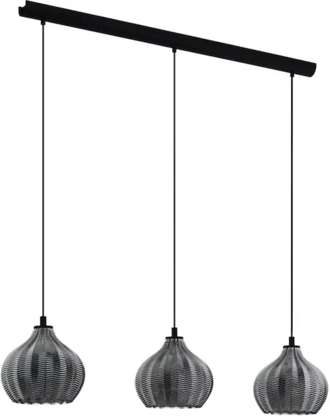 EGLO Hängeleuchte »TAMALLAT«, Hängeleuchte in schwarz aus Stahl - exkl. E27 günstig online kaufen