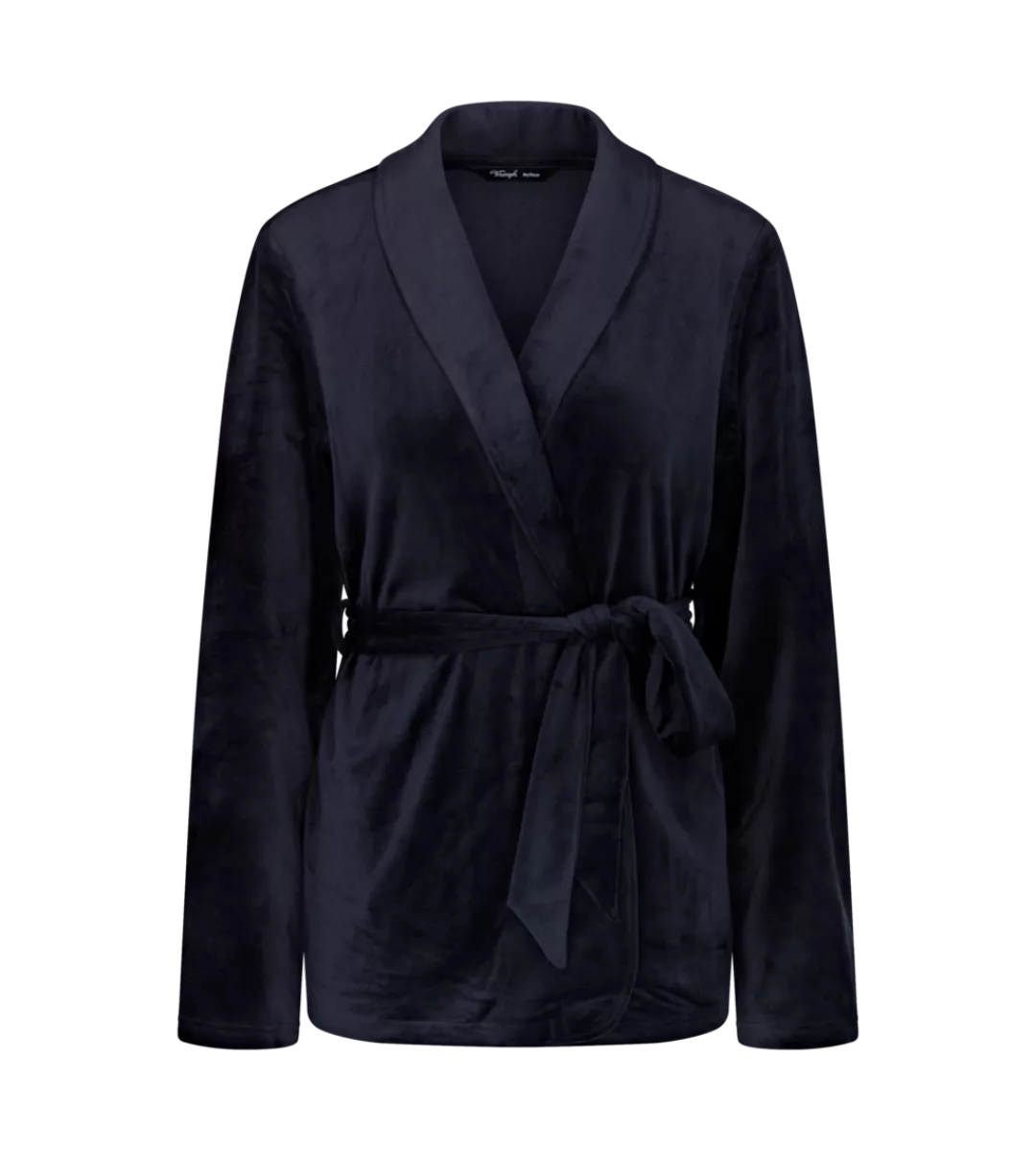 Triumph Morgenmantel "Sensual Velour Robe Top", (2 St.), elegante lässige P günstig online kaufen