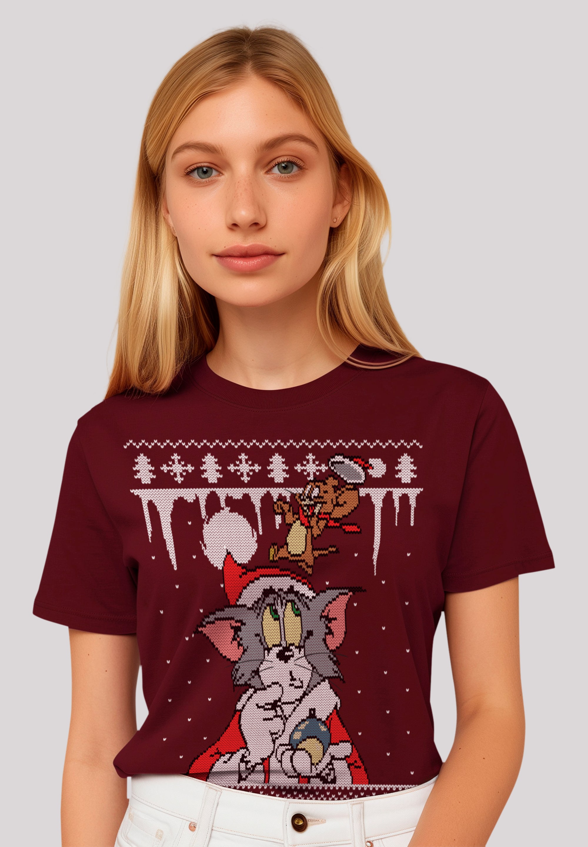 F4NT4STIC T-Shirt "Tom And Jerry Christmas Isle", Premium Qualität günstig online kaufen