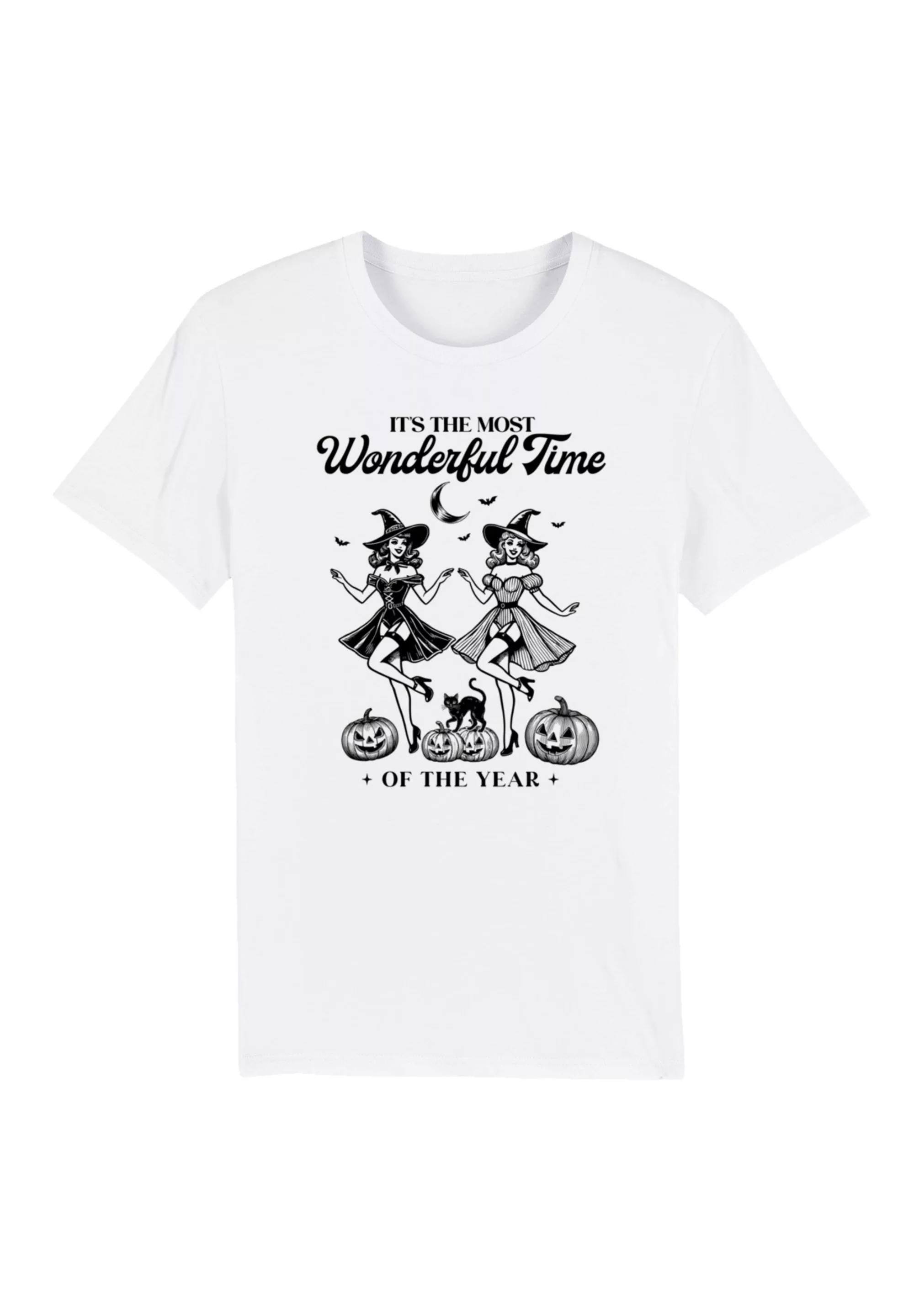 F4NT4STIC T-Shirt "Halloween Witch most wonderful time", Premium Qualität günstig online kaufen