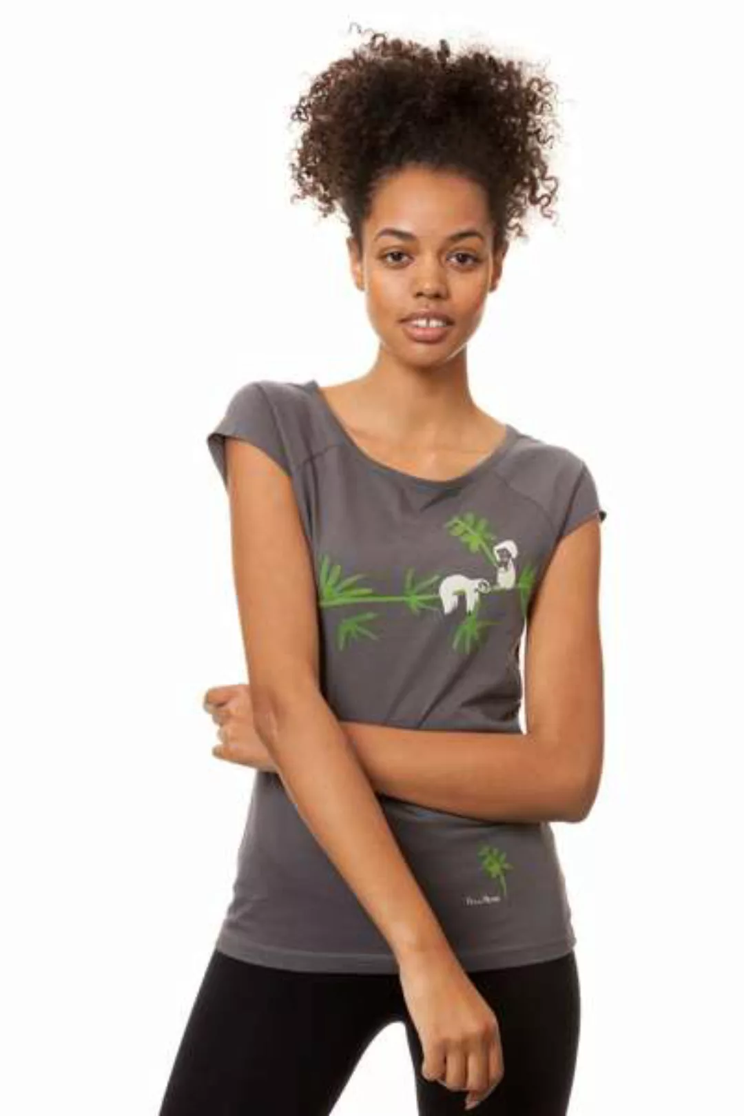 Damen T-shirt Faultier Bio Fair günstig online kaufen