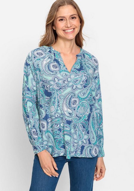 Olsen Blusentop Blouse Woven Long Sleeves günstig online kaufen