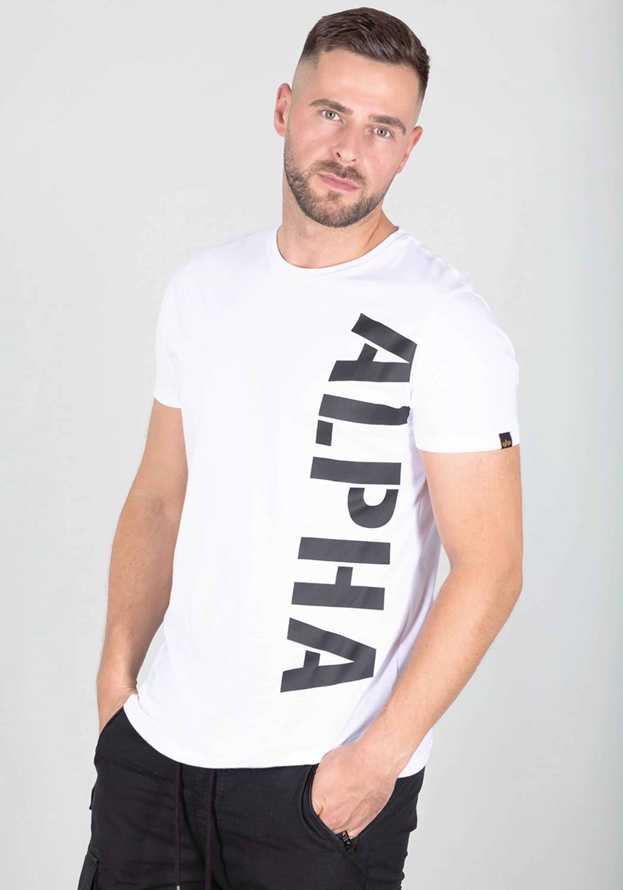 Alpha Industries T-Shirt "Alpha Industries Men - T-Shirts Side Print T" günstig online kaufen