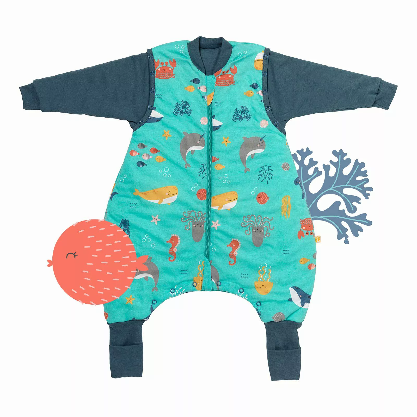 Schlummersack Kinderschlafsack Schlafsack mit Füßen und günstig online kaufen