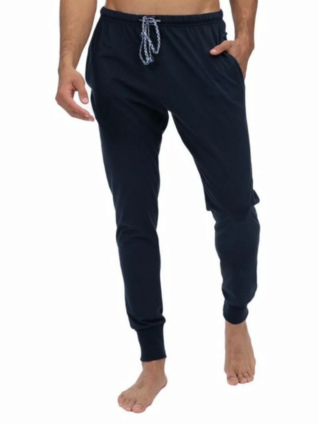HAASIS Bodywear 1919 Pyjamahose Herren Pyjamahose mit Bündchen 77113876-nav günstig online kaufen