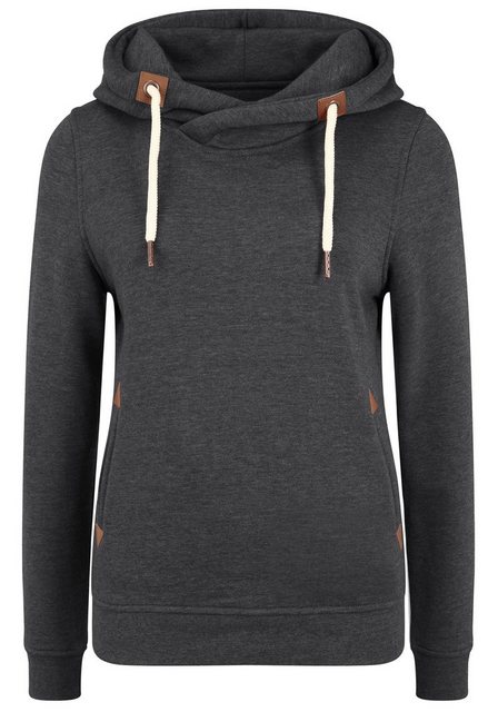 OXMO Hoodie OXVicky Hood Kapuzenpullover mit Cross-Over Kragen günstig online kaufen