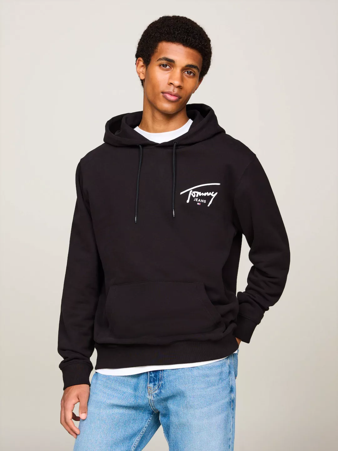 Tommy Jeans Kapuzensweatshirt "TJM REG ENTRY GRAPHIC HOODIE EXT", mit Logos günstig online kaufen