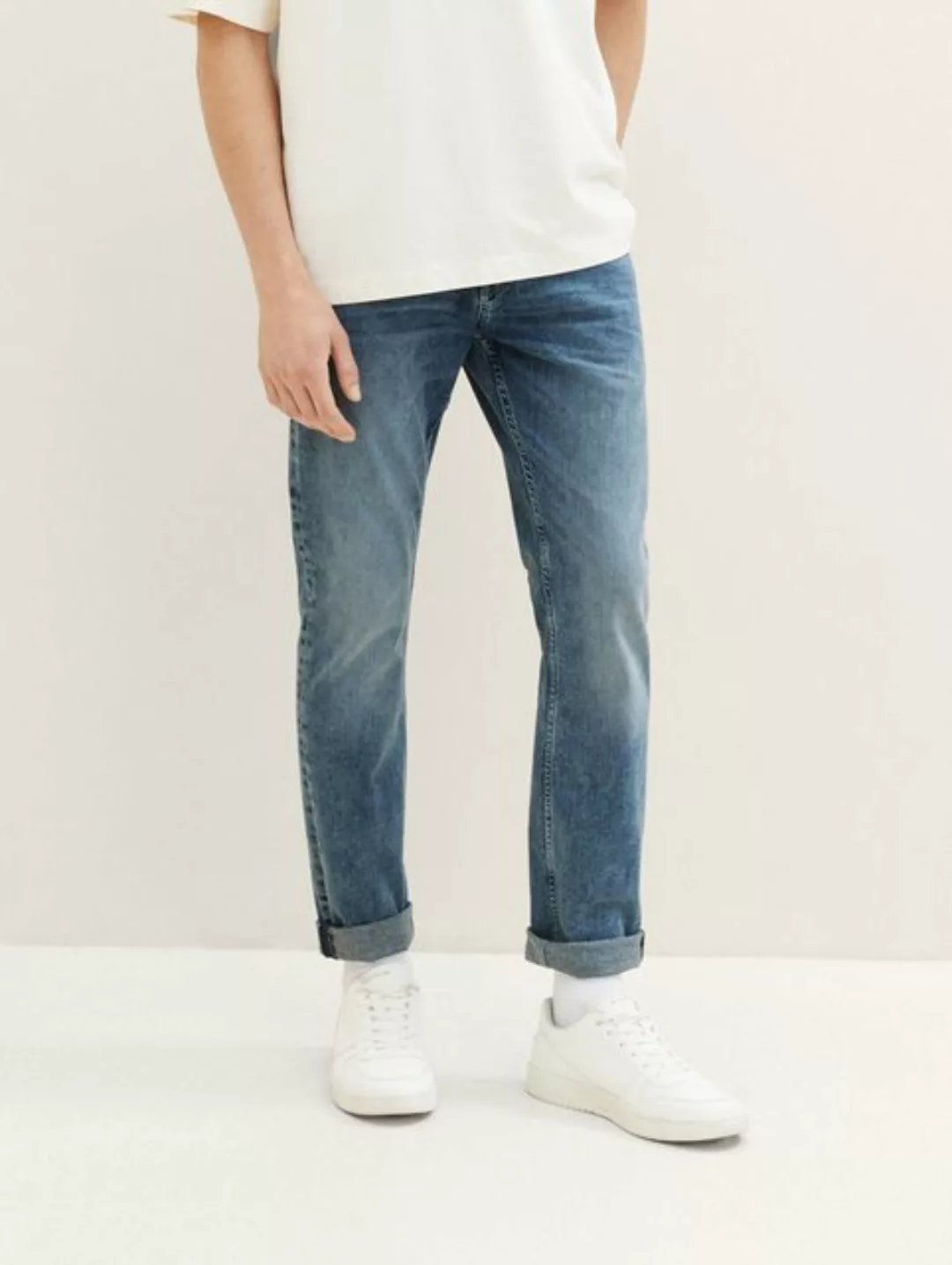 TOM TAILOR Denim Slim-fit-Jeans Piers Slim Jeans mit Münztasche günstig online kaufen