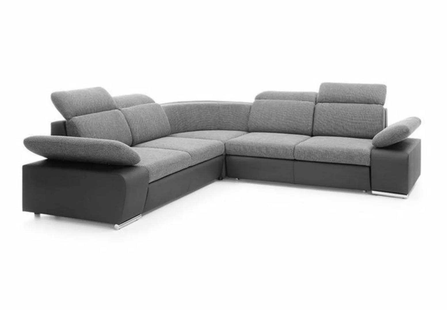 JVmoebel Ecksofa, Design Ecksofa Couch Leder Multifunktion Sofas Wohnlandsc günstig online kaufen