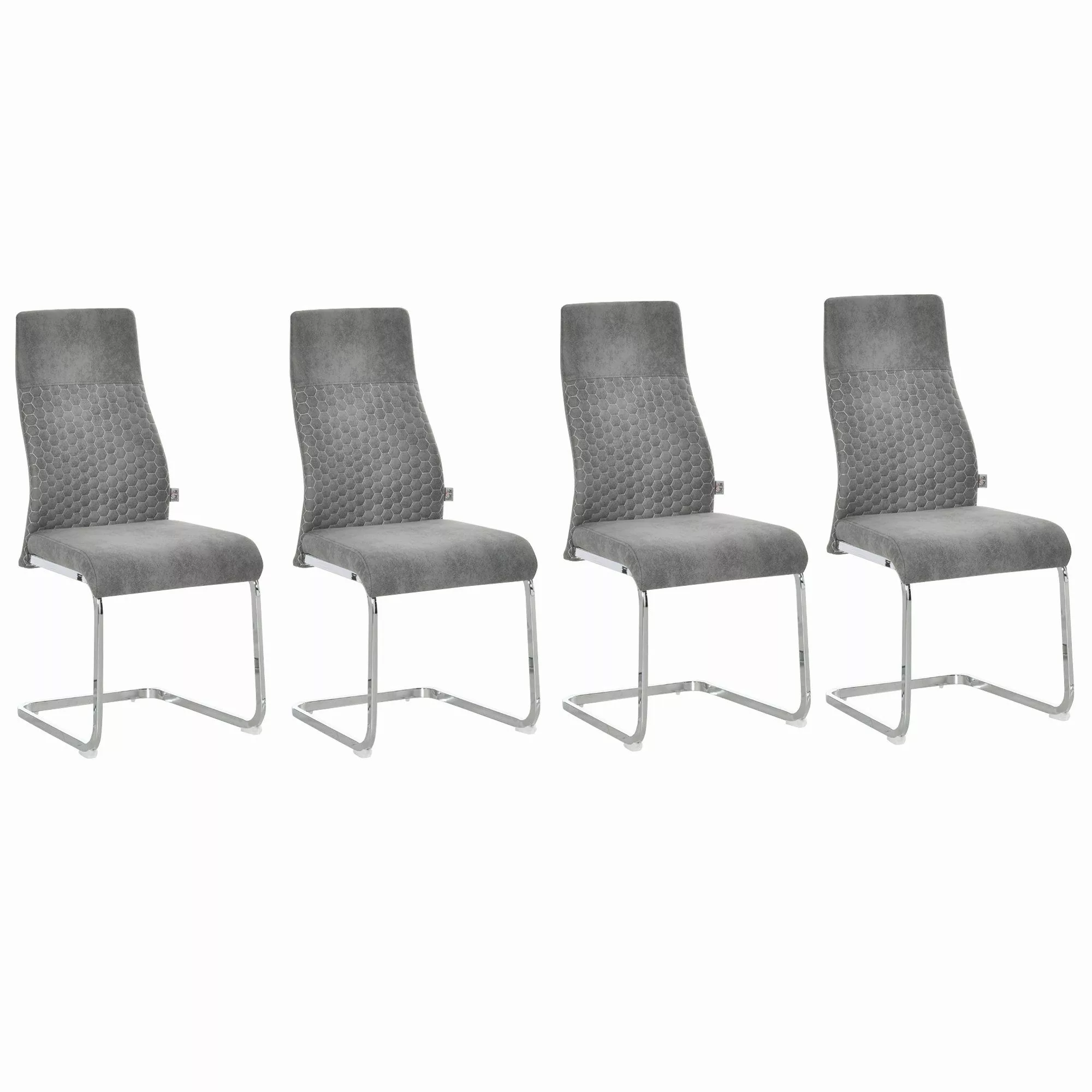 HOMCOM Esszimmerstuhl Esszimmerstühle 4er-Set günstig online kaufen