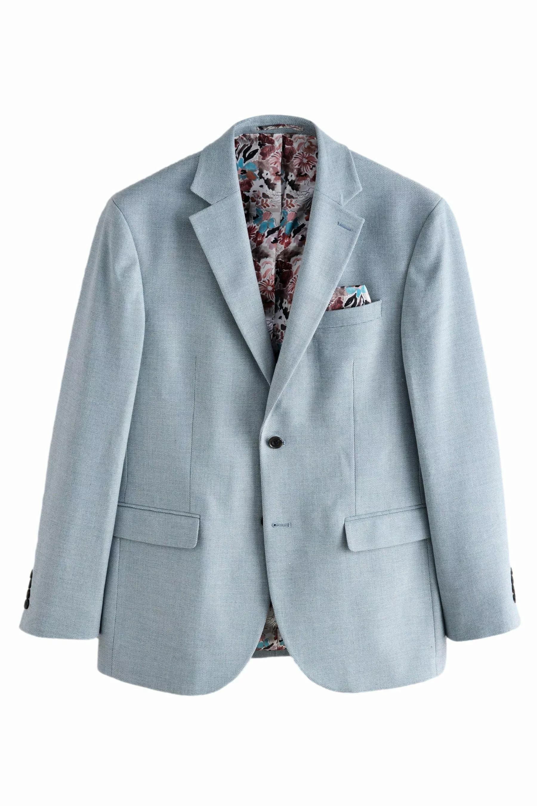 Next Jackenblazer Strukturierter eleganter Slim Fit günstig online kaufen