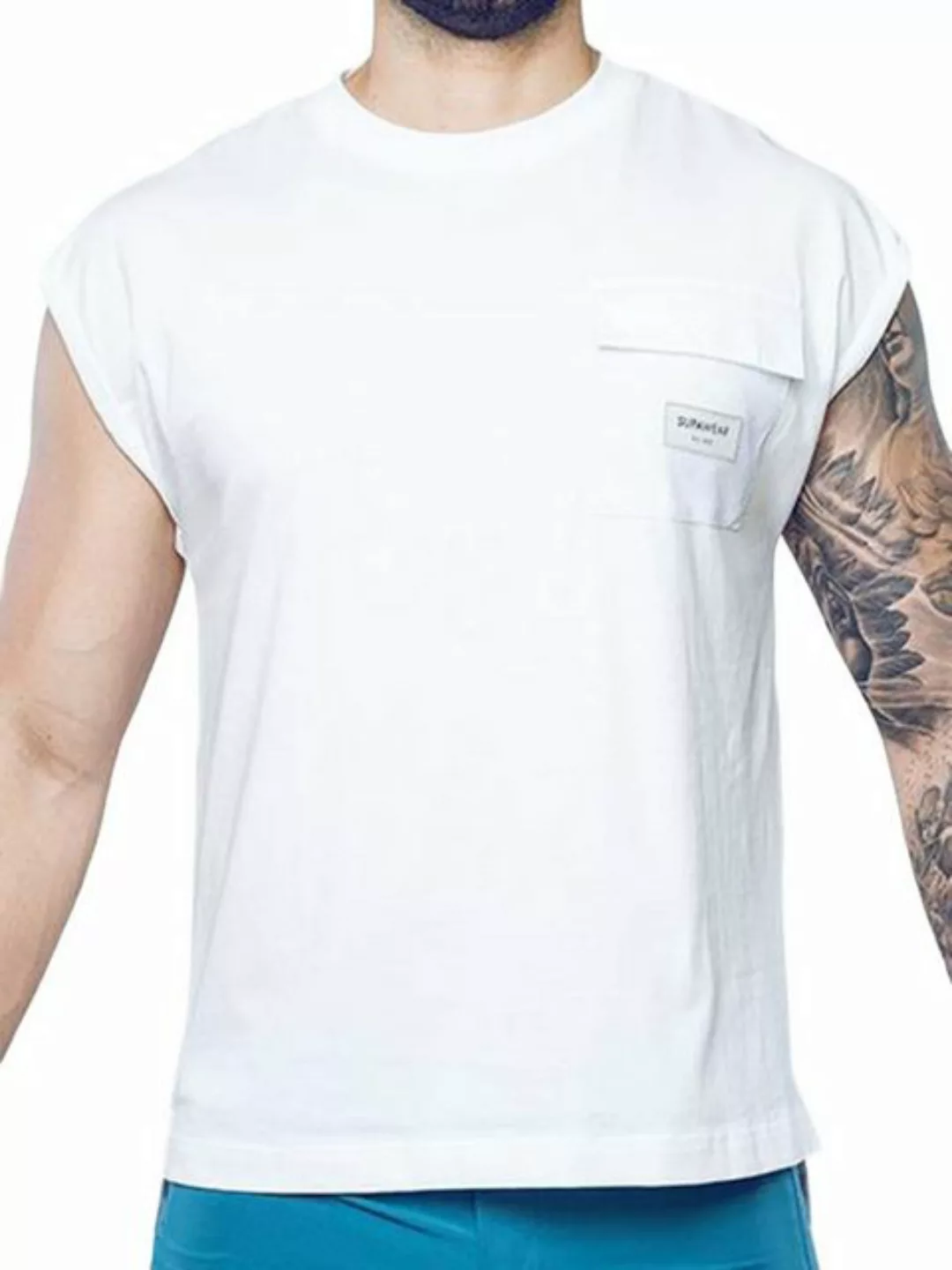 Supawear T-Shirt Supawear Wide-Cut Tank White günstig online kaufen