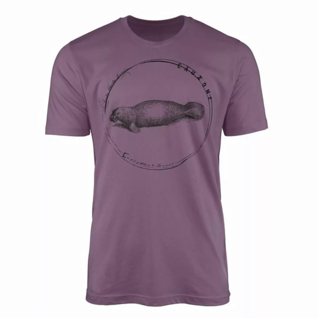 Sinus Art T-Shirt Evolution Herren T-Shirt Seekuh günstig online kaufen