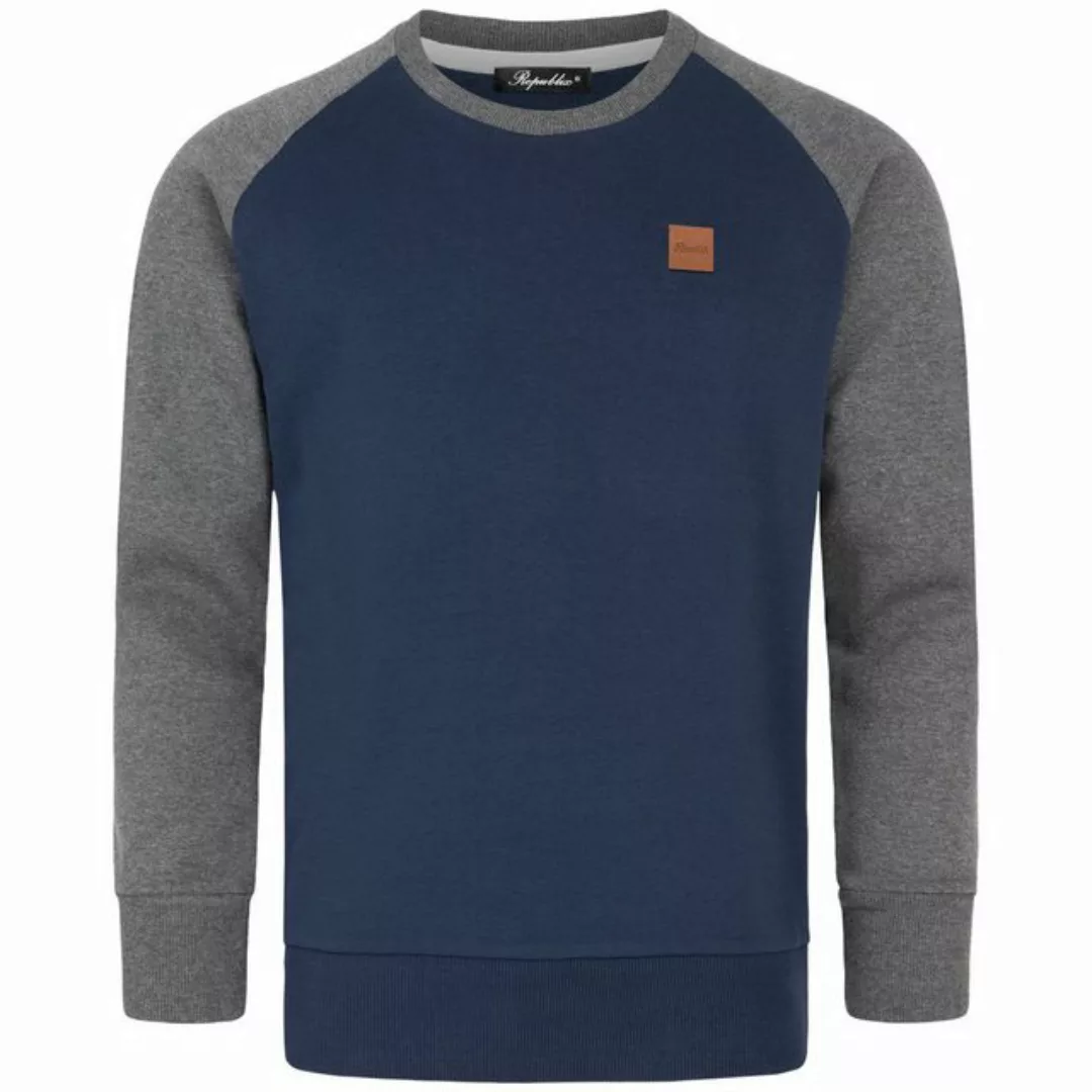 REPUBLIX Sweatshirt ADAM Herren Pullover mit Rundhalsausschnitt & Raglan-Är günstig online kaufen