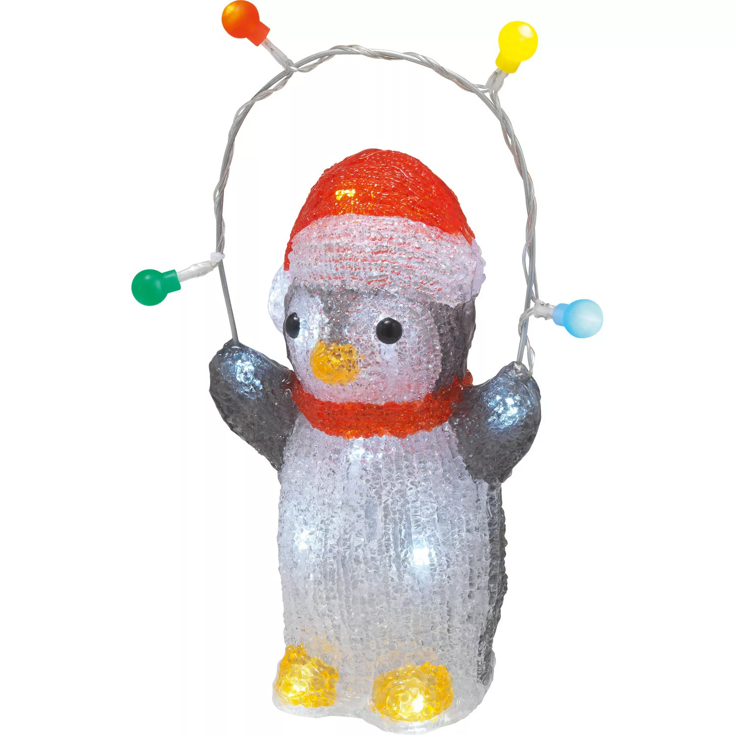 LED Dekofigur Pinguin 21 cm günstig online kaufen