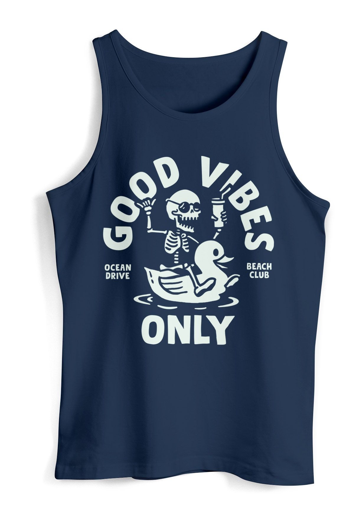 Neverless Tanktop Herren Tank-Top Good Vibes günstig online kaufen