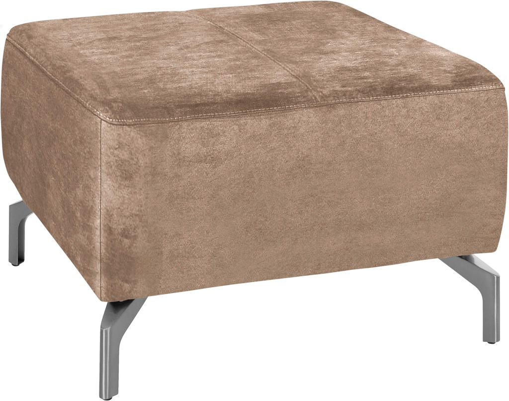 sit&more Hocker "Gizeh", Fußhöhe 15 cm, wahlweise in 2 unterschiedlichen Fu günstig online kaufen