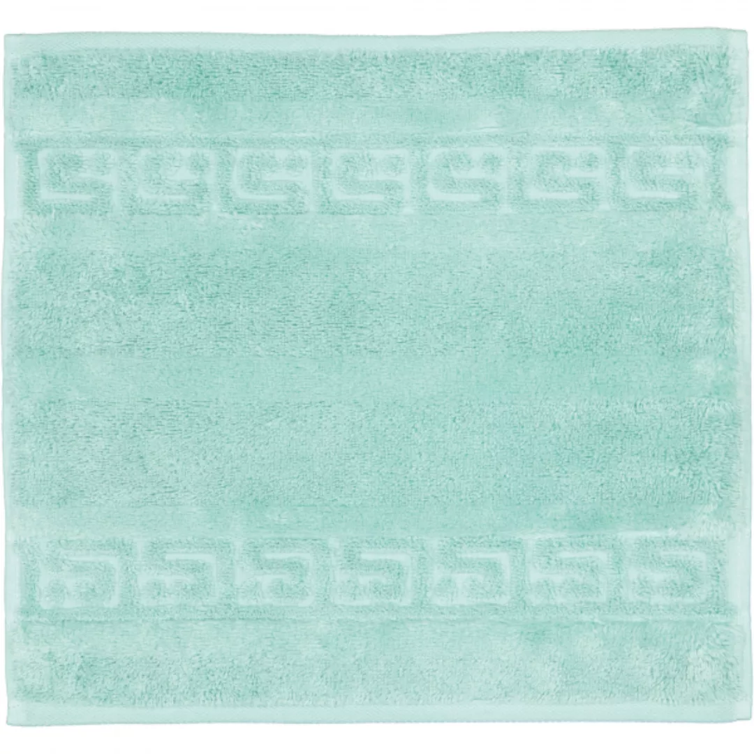 Cawö - Noblesse Uni 1001 - Farbe: 474 - agavegrün - Seiflappen 30x30 cm günstig online kaufen