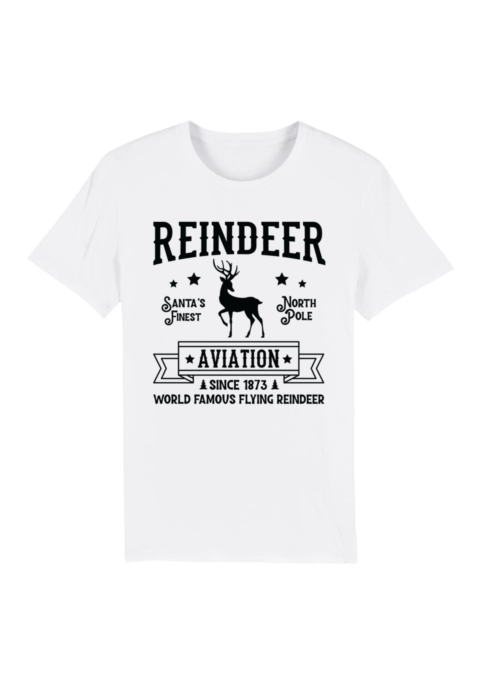 F4NT4STIC T-Shirt "Reindeer Aviation Retro Weihnachts Sign", Premium Qualit günstig online kaufen