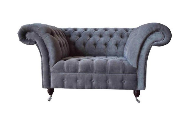 JVmoebel Sofa Chesterfield Sofa 1.5 Sitzer Couch Polster Design Sofas Sitz günstig online kaufen