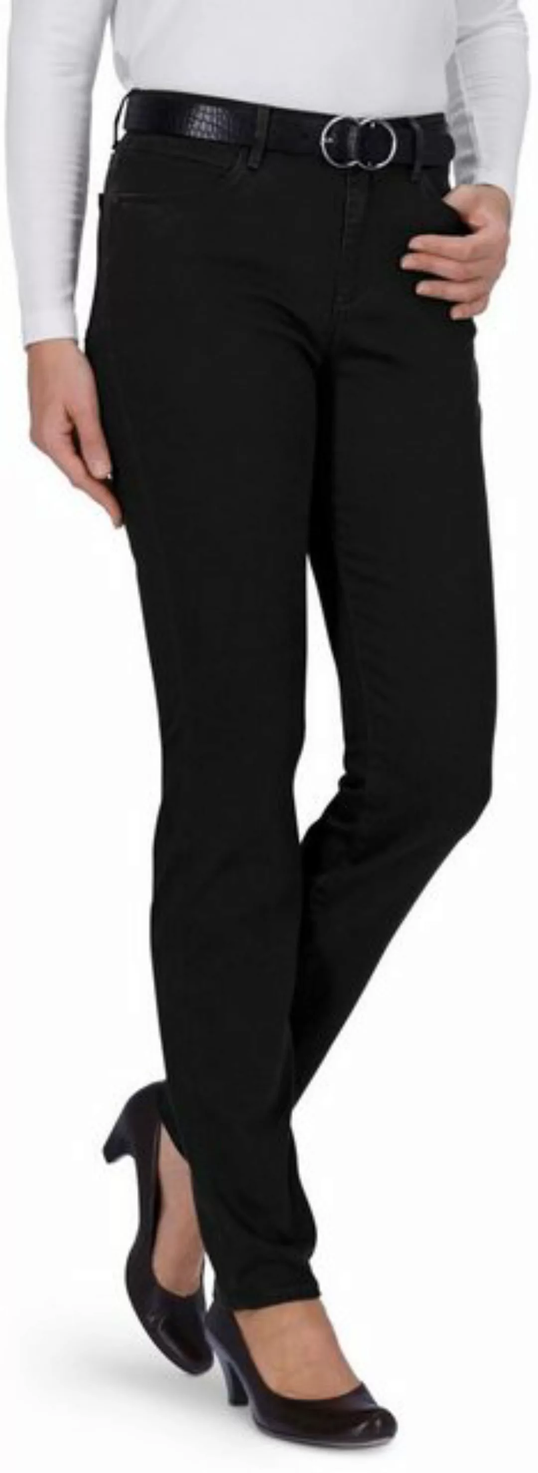 Brax Stoffhose BRAX Winter-Baumwoll-Hose Shakira schwarz Slim Fit in softer günstig online kaufen