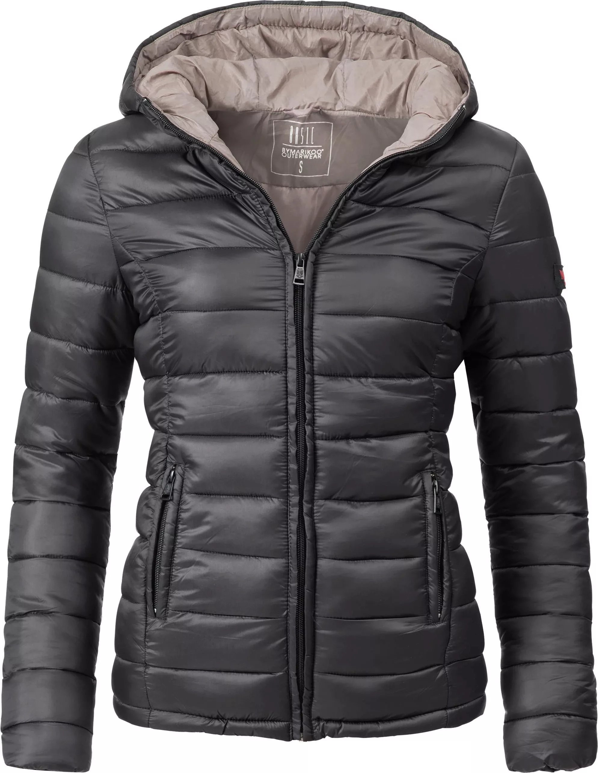 Marikoo Steppjacke "Luci", mit Kapuze, modische Damen Übergangsjacke mit gr günstig online kaufen