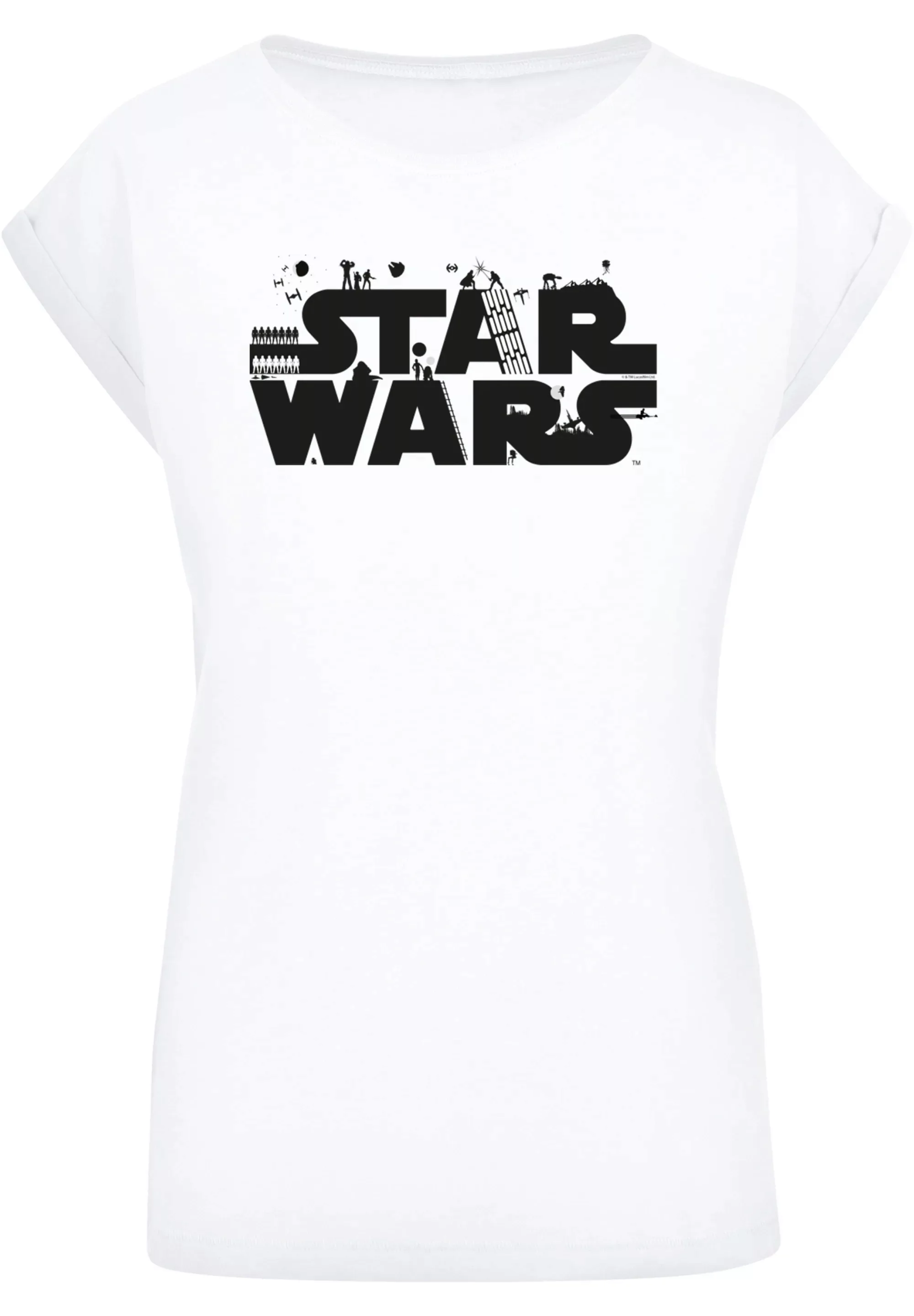 F4NT4STIC T-Shirt "Star Wars Minimalist Logo", Print günstig online kaufen