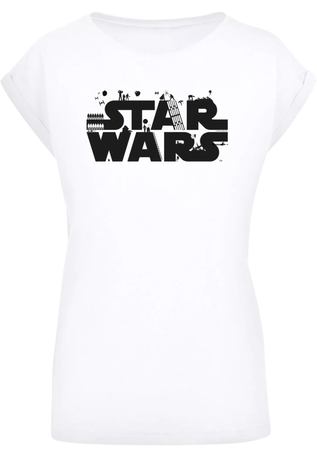 F4NT4STIC T-Shirt "Star Wars Minimalist Logo", Print günstig online kaufen