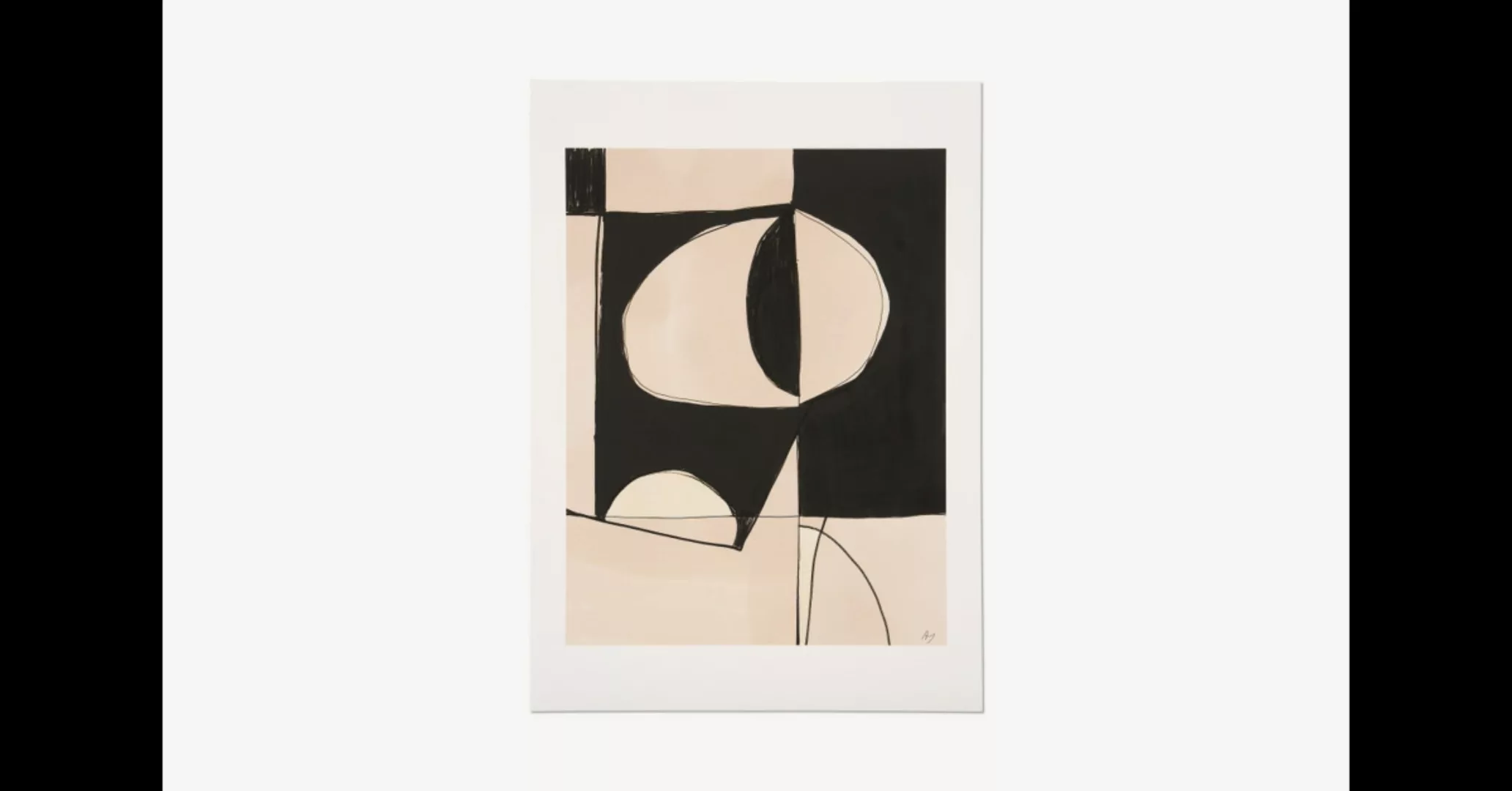 The Poster Club Contraste Kunstdruck von Anna Johansson (50 x 70 cm) - MADE günstig online kaufen