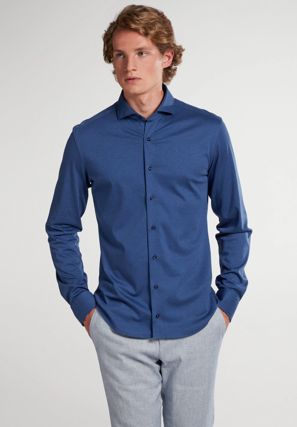 Eterna Langarmhemd "SLIM FIT", NON IRON (bügelfrei) günstig online kaufen