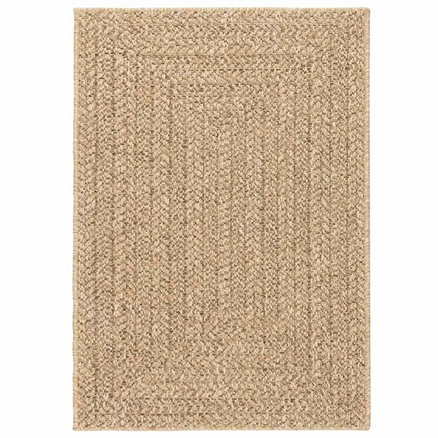 vidaXL Teppich Zizur Beige 120x170 Cm Juteoptik Indoor Und Outdoor 2232323 günstig online kaufen