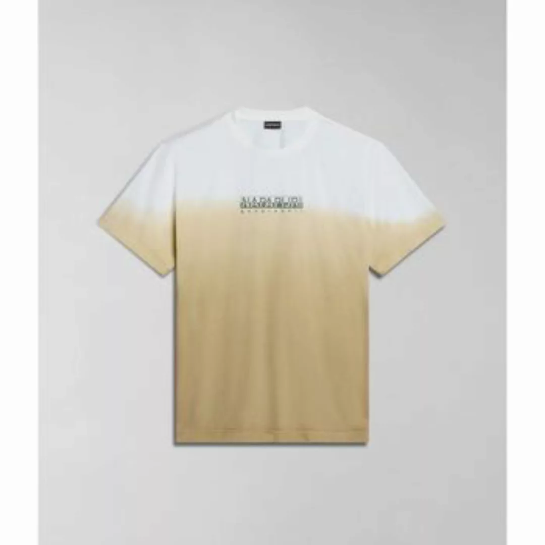 Napapijri  T-Shirts & Poloshirts S-HOWARD NP0A4HQC-N1E1 BEIGE CORNSTALK günstig online kaufen