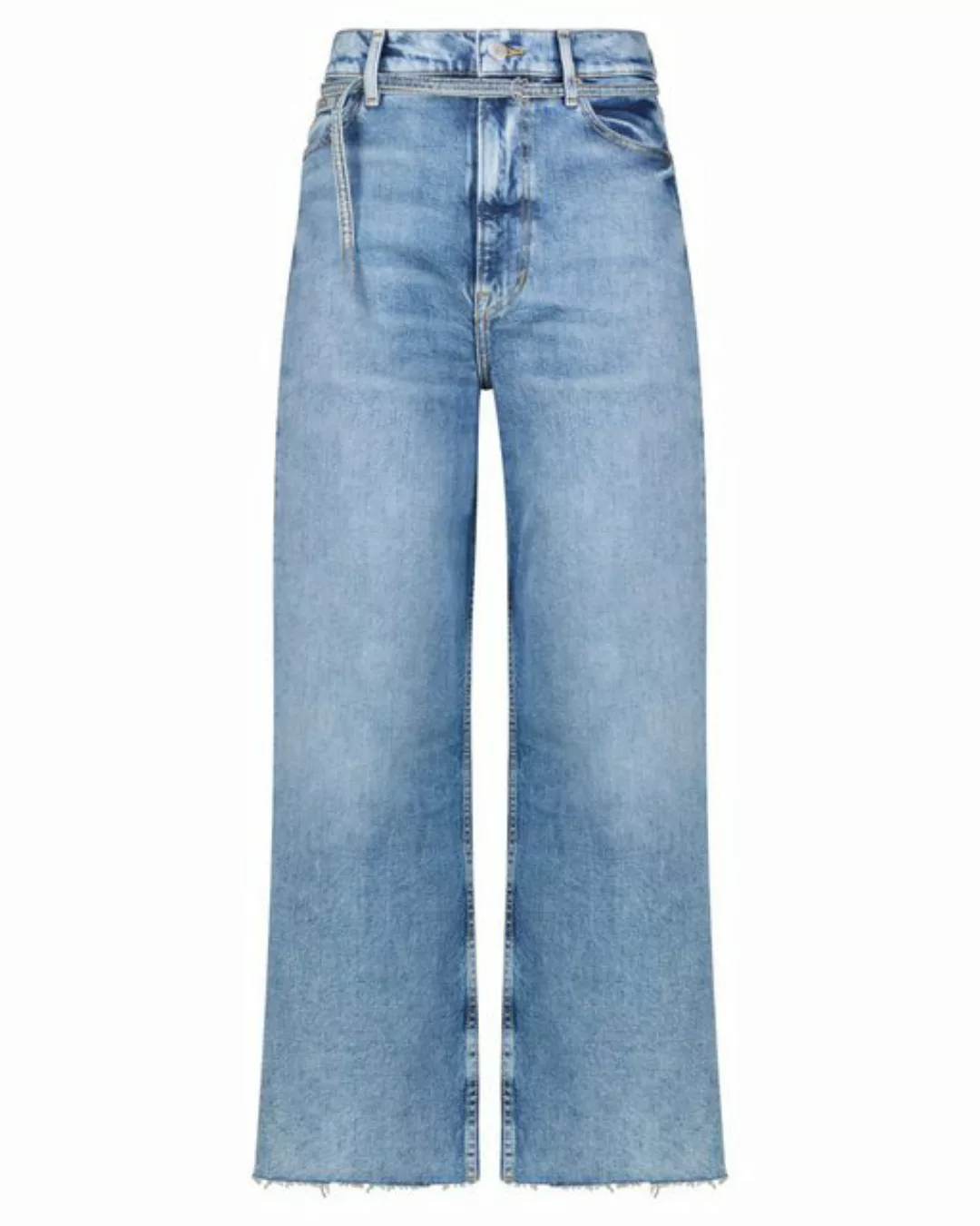 BOSS 5-Pocket-Jeans Damen Jeans THE MARLENE Wide Crop Fit (1-tlg) günstig online kaufen