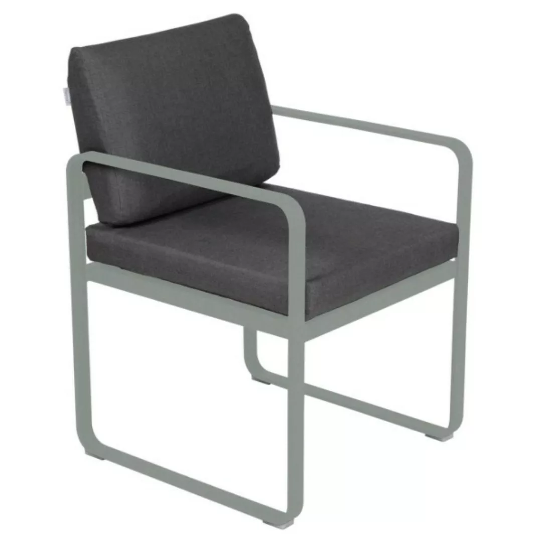 Bellevie Sessel Outdoor C7 Lapilligrau A3 Graphitgrau günstig online kaufen