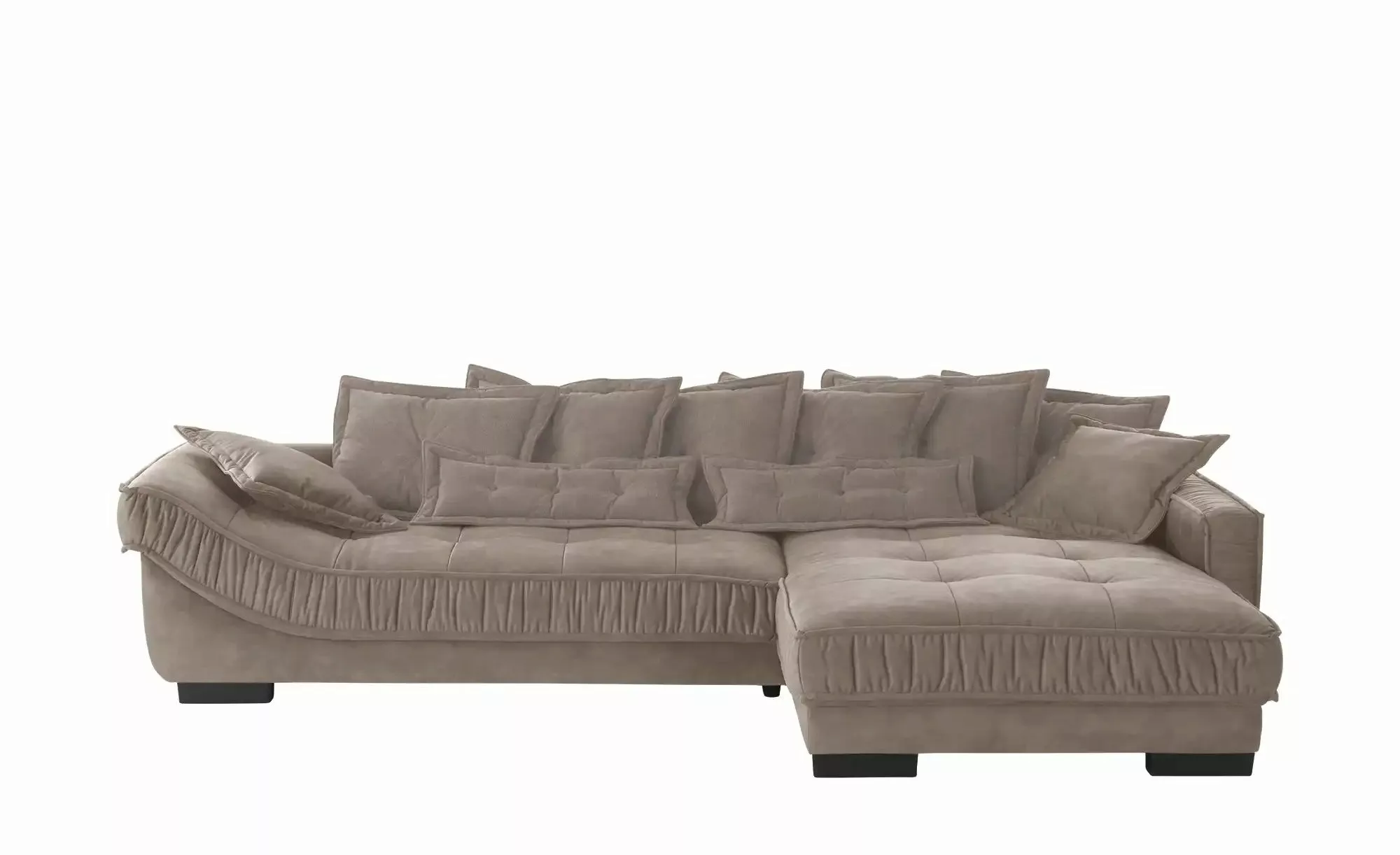 pop Ecksofa Zweifarbig Diwan III ¦ beige ¦ Maße (cm): B: 333 H: 90 T: 202 P günstig online kaufen