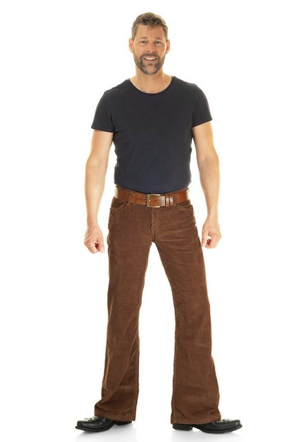 Comycom Cordhose Herren Bootcut braun günstig online kaufen