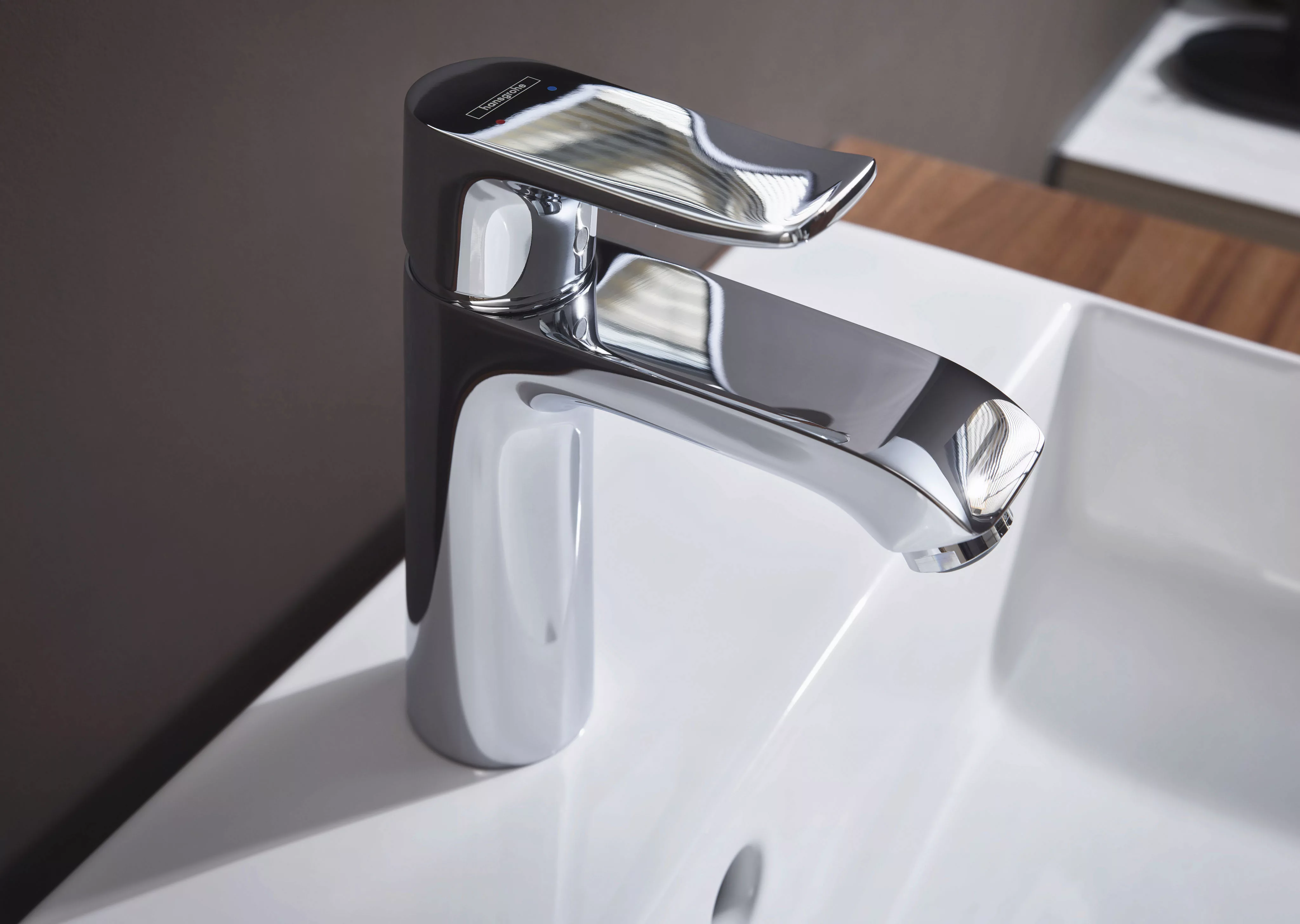 hansgrohe Waschtischarmatur »Metris«, 11cm, mit Zugstangen-Ablaufgarnitur, günstig online kaufen