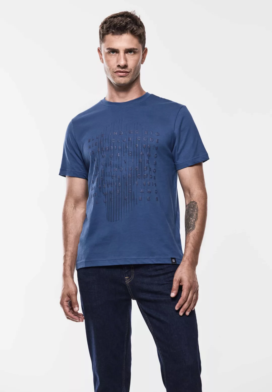 STREET ONE MEN T-Shirt, Rundhalsausschnitt günstig online kaufen