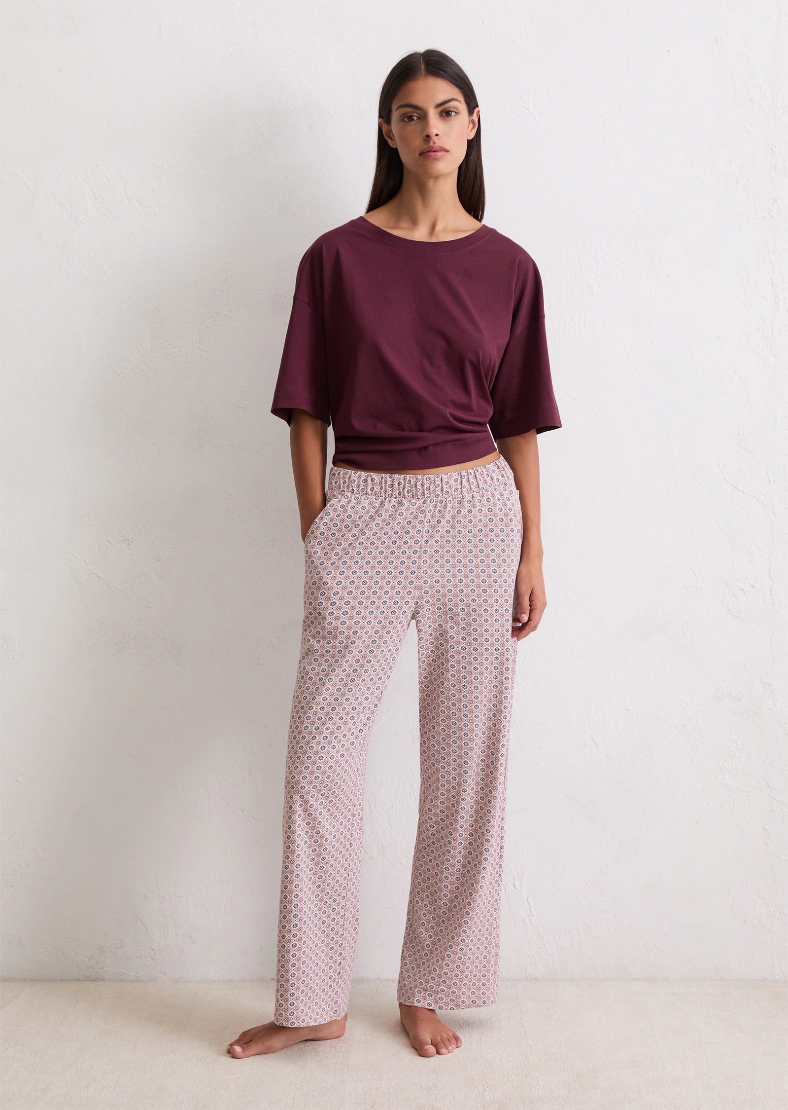 Marc OPolo Loungehose "Mix N Match Cotton", seiteliche Taschen, Baumwolle, günstig online kaufen