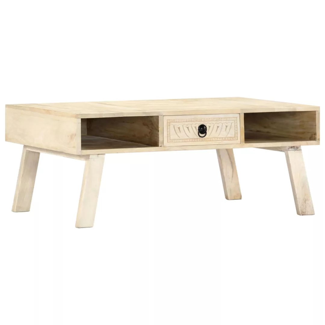 Couchtisch 100×60×40 Cm Mango Massivholz günstig online kaufen