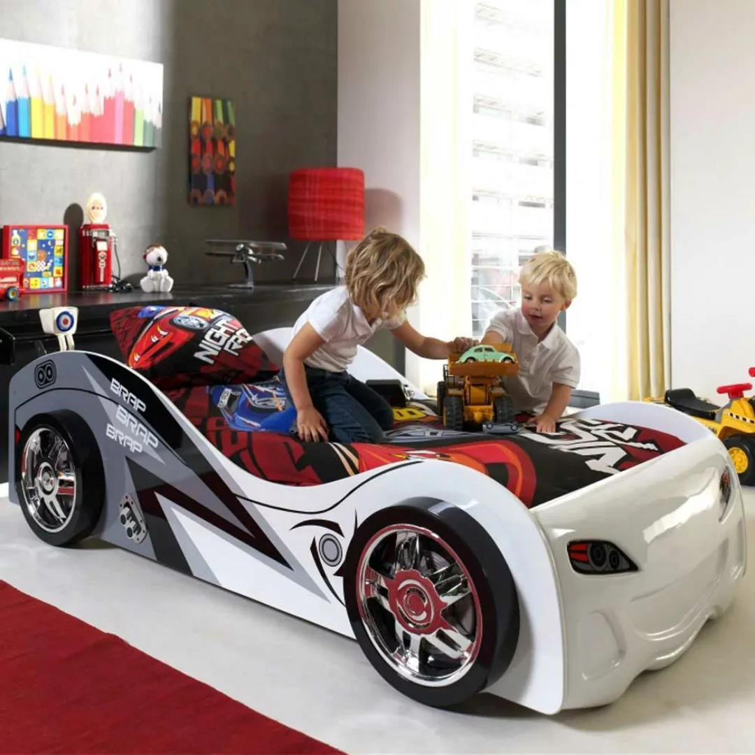 Kinderbett in Rennauto-Design 90x200cm günstig online kaufen