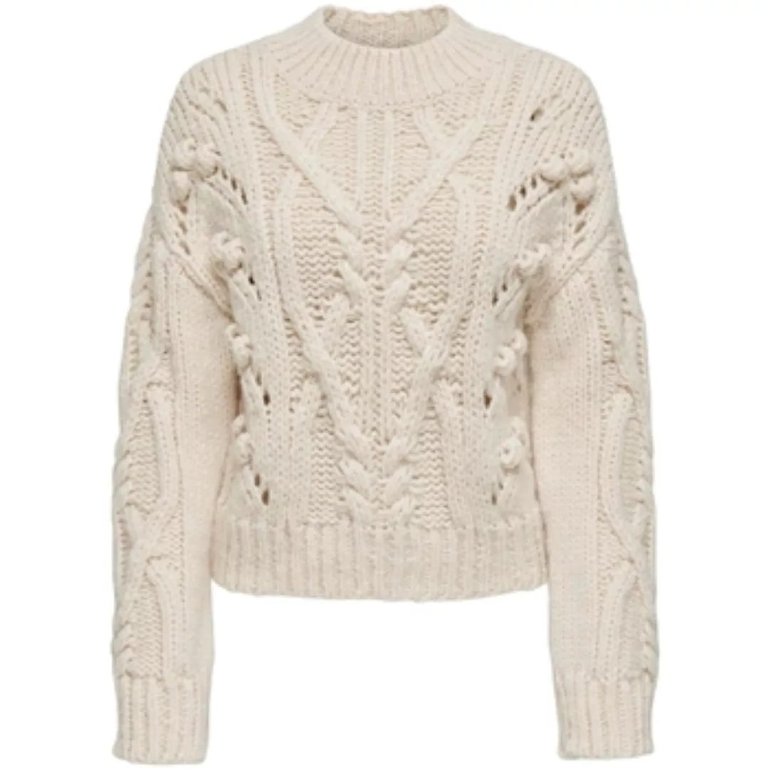Only  Pullover Margaretha L/S Knit - Pumice Stone günstig online kaufen